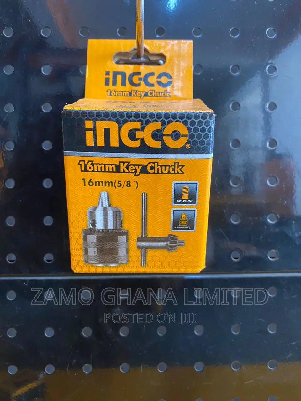 Ingco 16mm Key Chuck - Kc1601