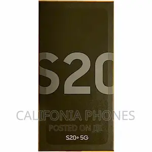 New Samsung Galaxy S20+ 5G 128 GB Silver