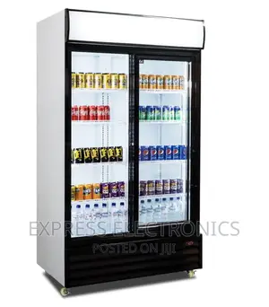 Classy Sleek White Display Pearl PVC-74 ,568 Litres 2door