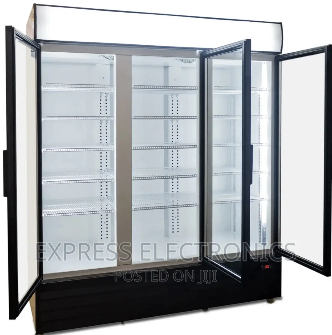 Pearl Display Fridge PVC 150 3 Doors