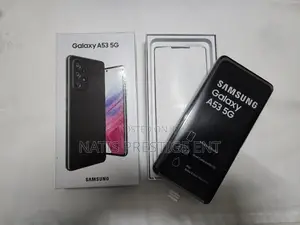 New Samsung Galaxy A53 5G 128 GB Black