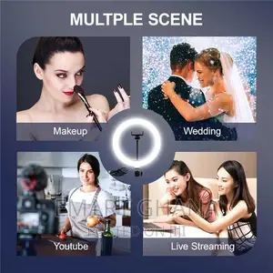 10" LED Selfie Ring Light Fill Light Adjustable Round Light