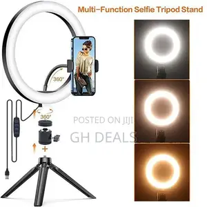 10" LED Selfie Ring Light Fill Light Adjustable Round Light