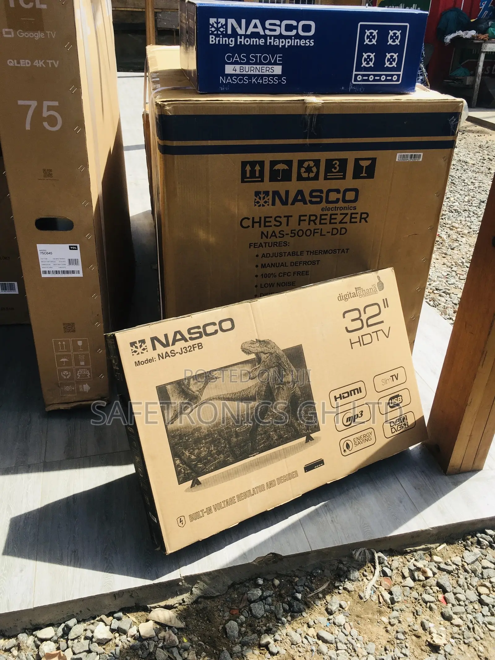 32 Inches Glossy Digital Electric Led Satellite Nasco Tv