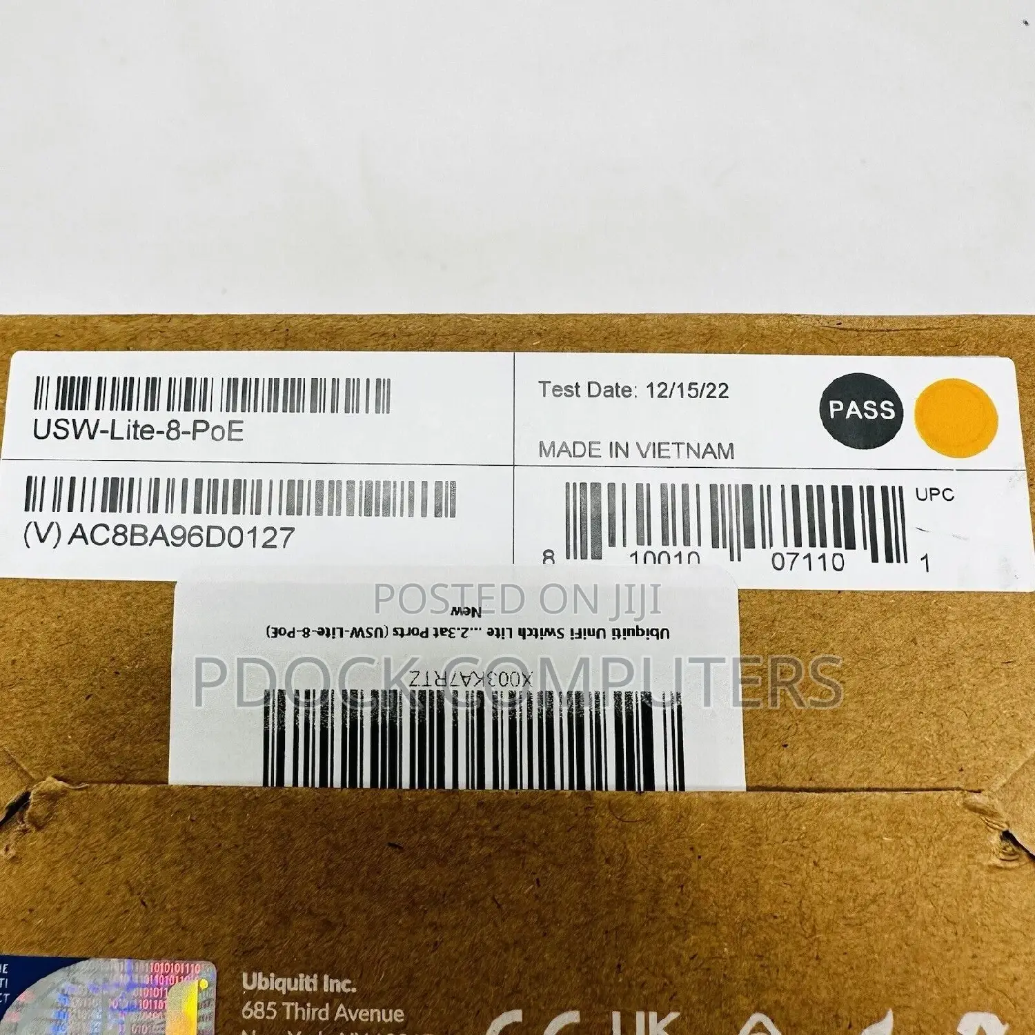 Unifi Lite 8 Port Gigabit Poe+Complaint Managed Switch