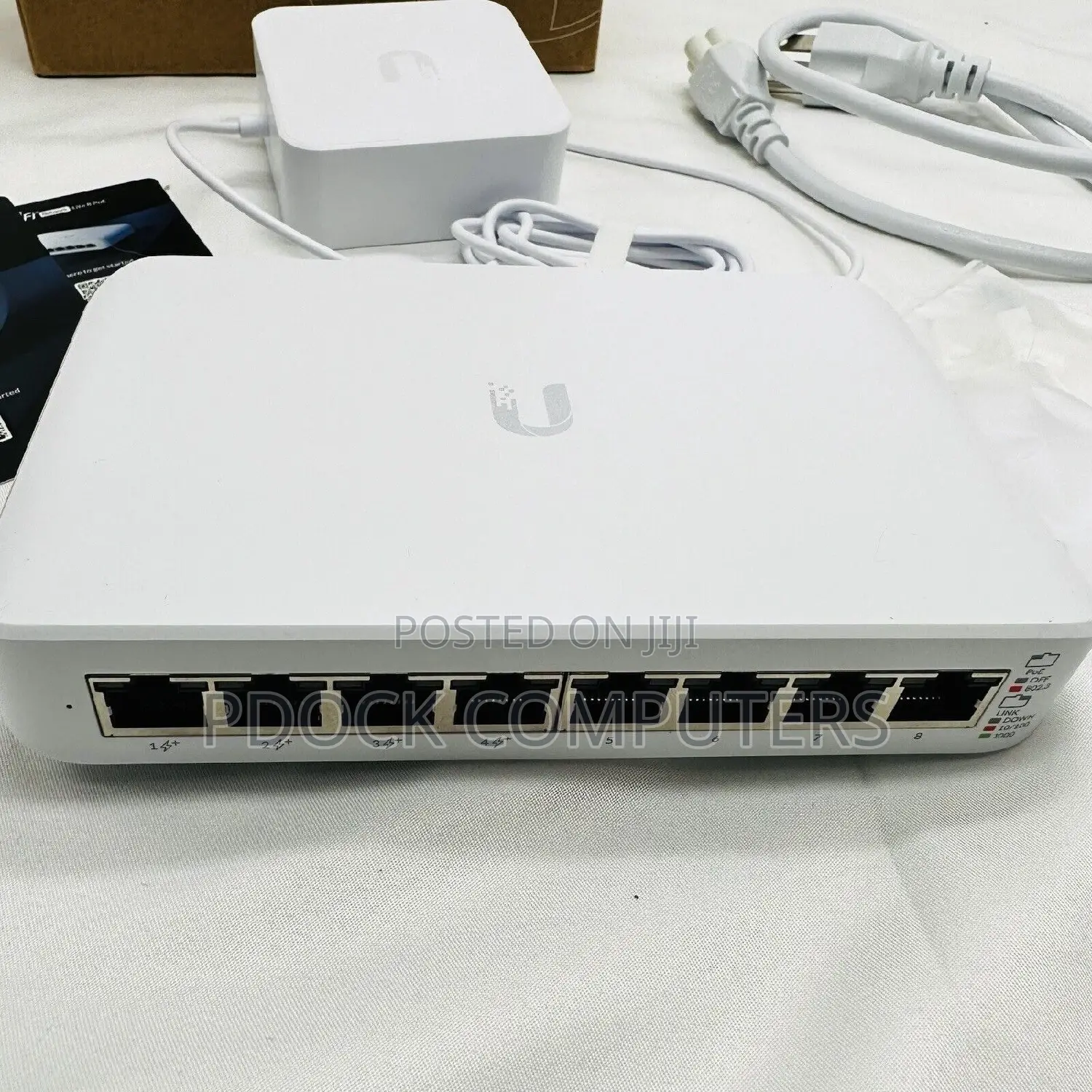 Unifi Lite 8 Port Gigabit Poe+Complaint Managed Switch