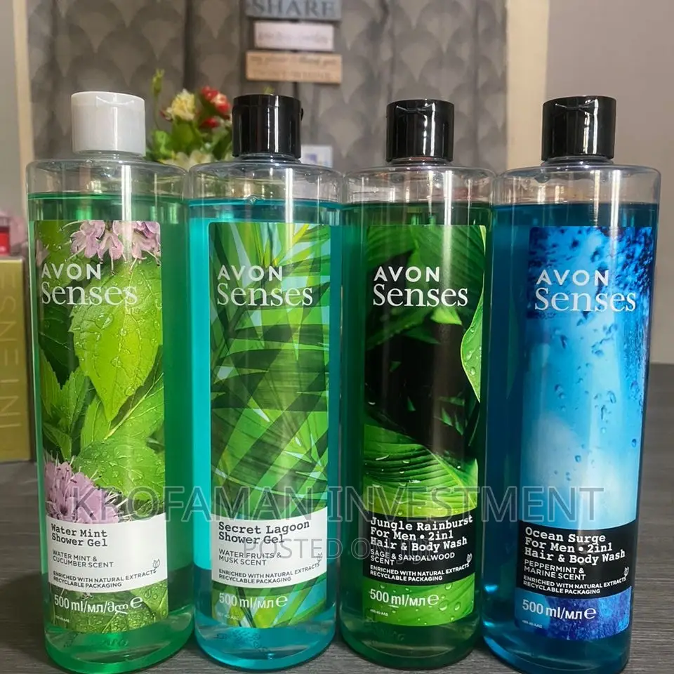 Avon Senses Shower Gels