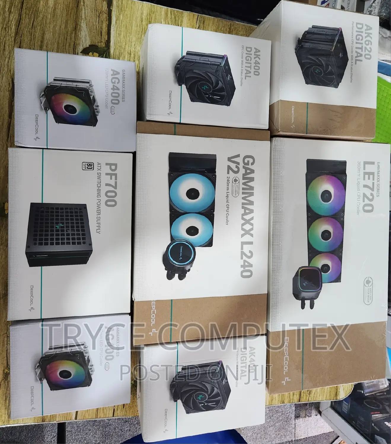 Deepcool CPU Liquid Cooler and Air Cooler