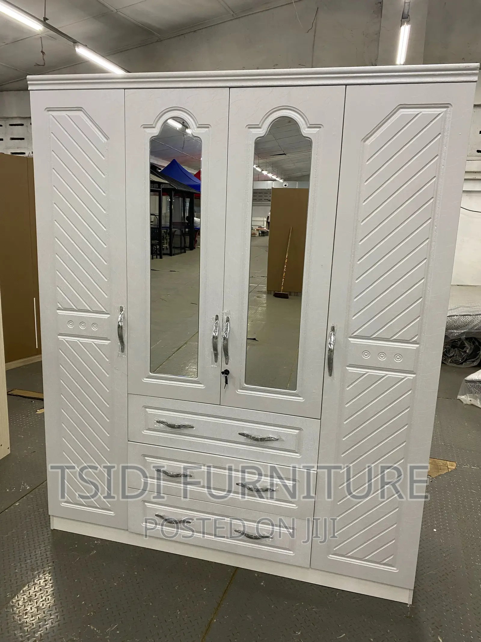 Quality Four Door Wardrobe