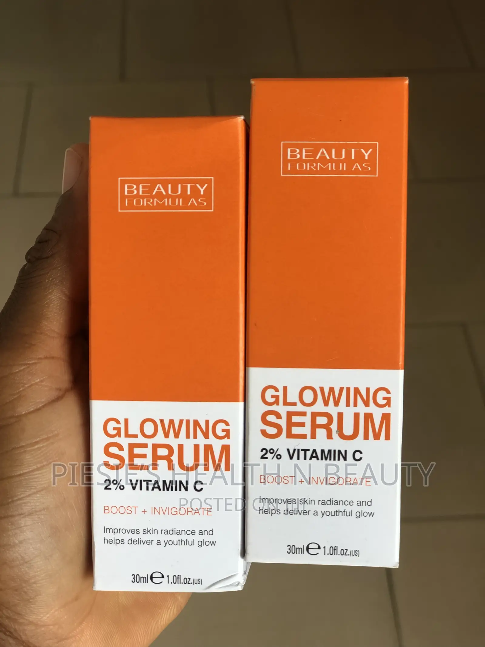 Beauty Formula Glowing Serum.