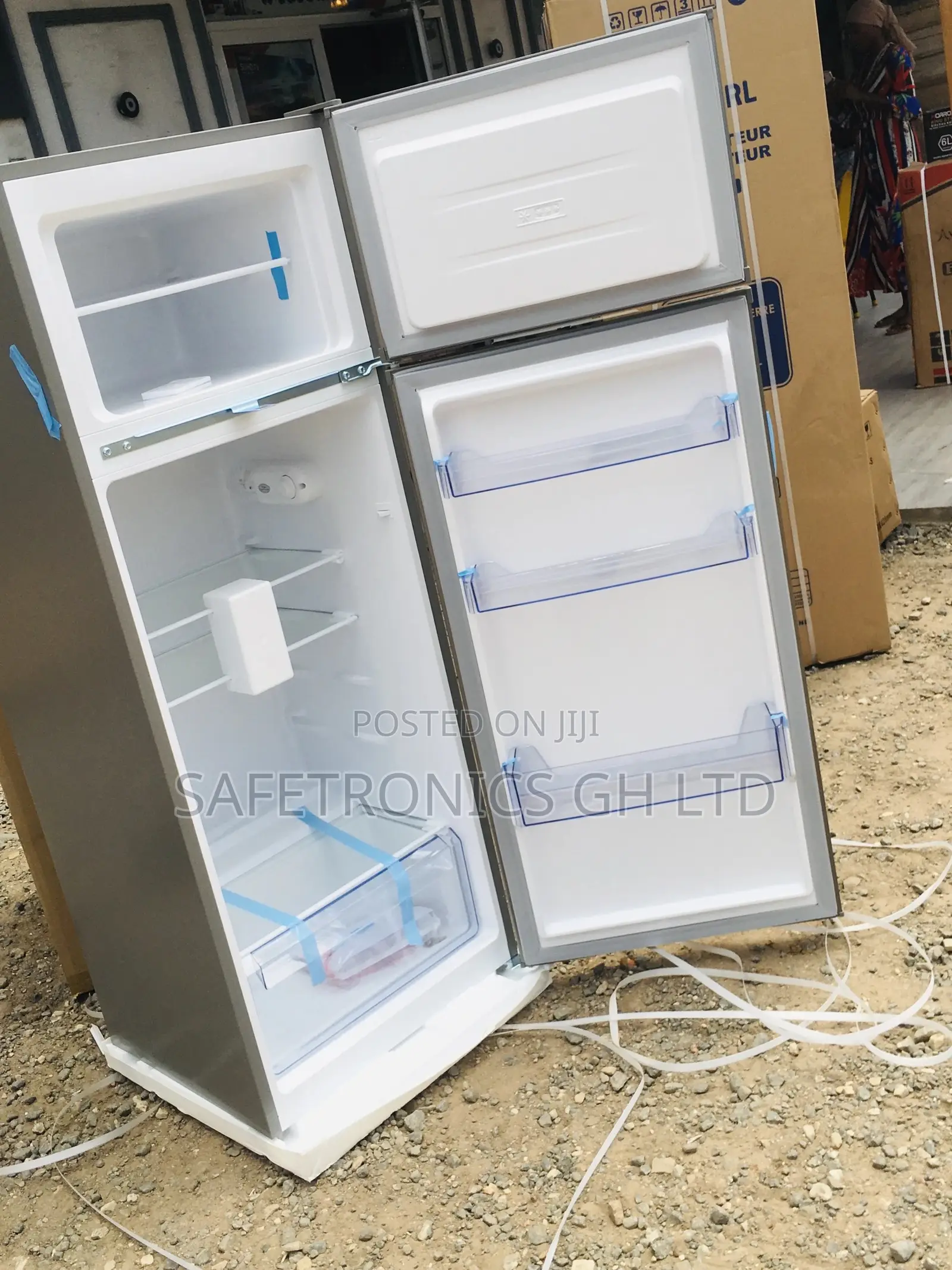 205 Pearl PF-250 Doubledoor Topfreezer Lastest Fridge Gray 
