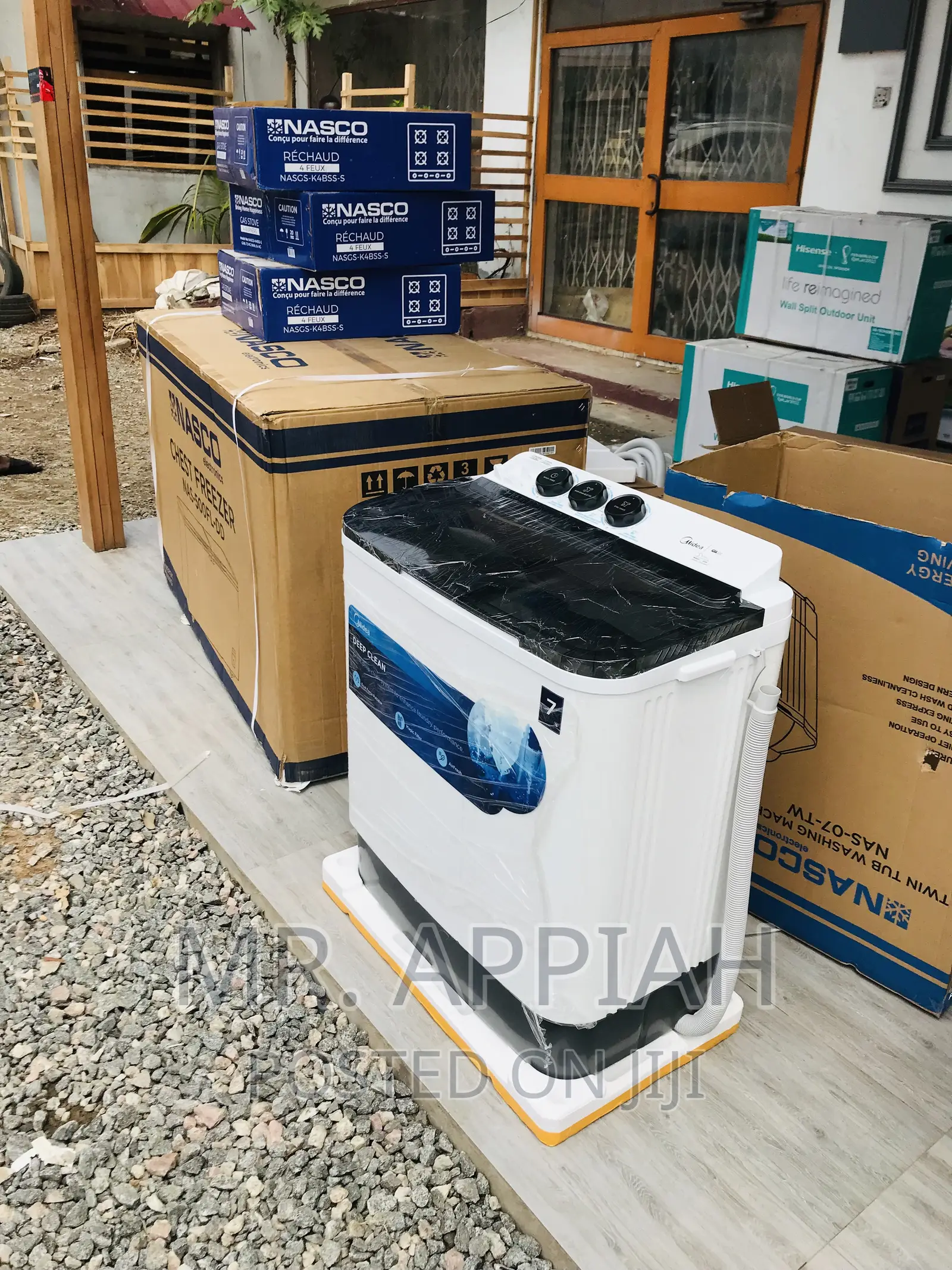 Quality Midea 7KG Semi-Automatic Washingmachine + Spin Dry.