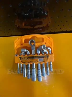 Ingco L-Angled Socket Wrench Set - Laswt0901