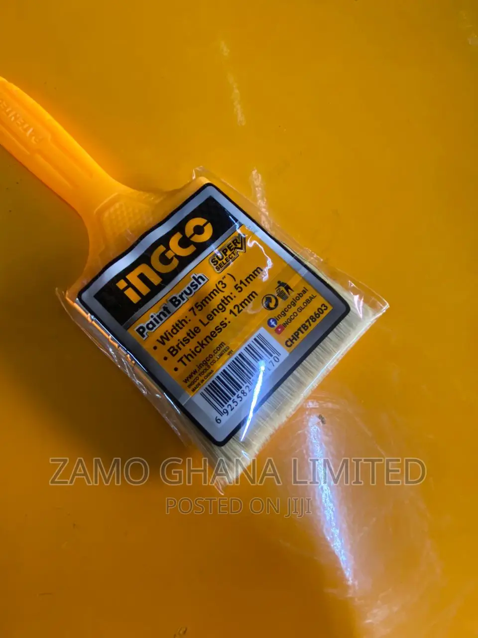 Ingco Paint Brush 3" - Chptb78603