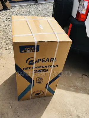 Topfreezer Black Glass Doubledoor Pearl PF-10T Fridge
