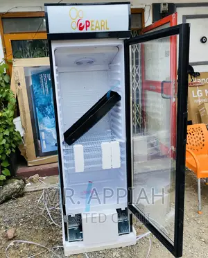 Affordable Pearl SingleDoor Display Fridge(PVC 424-2B)White