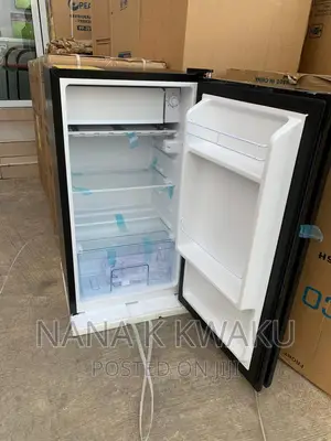 Black Flowers  Pearl Fridge 80litrs