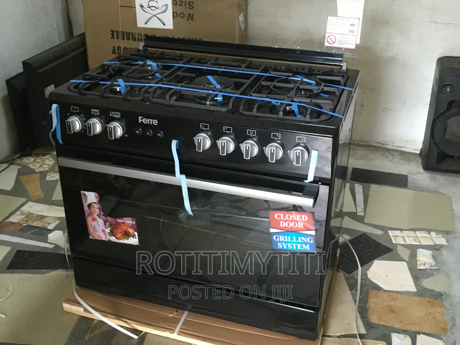 Amazing Offer! FERRE Freestanding 5 Burner Gas Cooker Oven in Accra