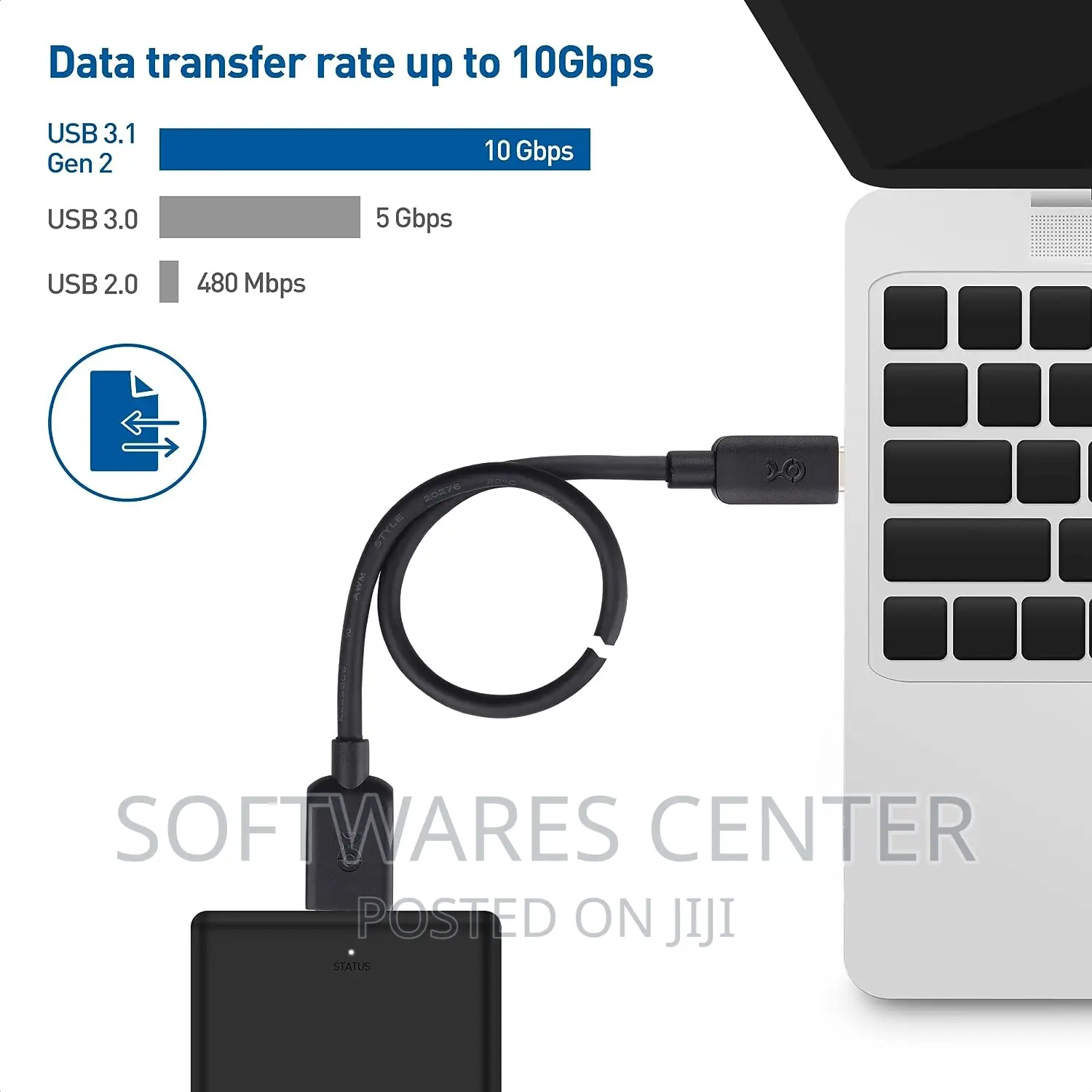 5gbps USB C to Micro USB 3.1 Cable