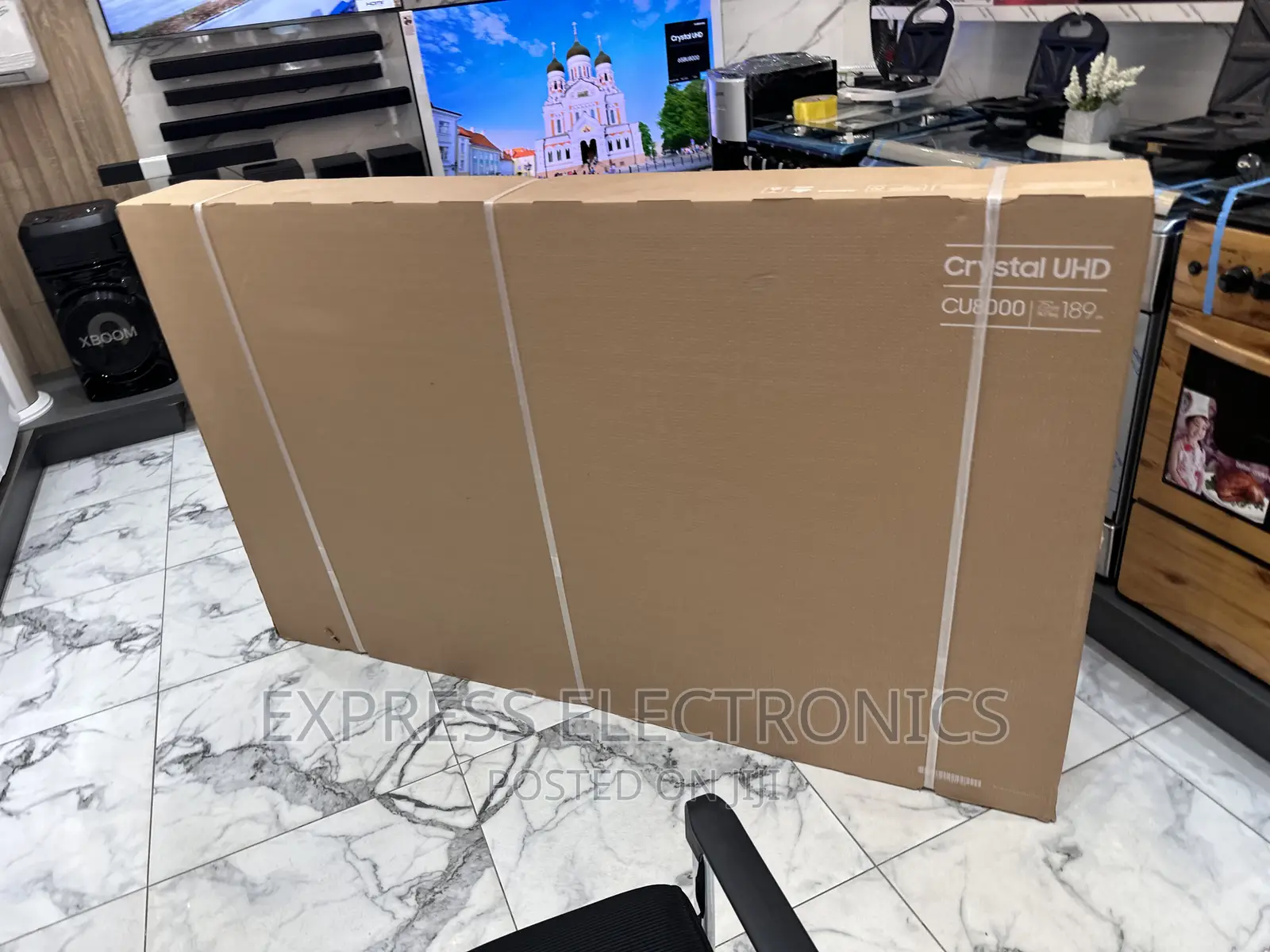 Cinematic Wonder Slim UHD Smart Glossy Samsung 75”Cu7000