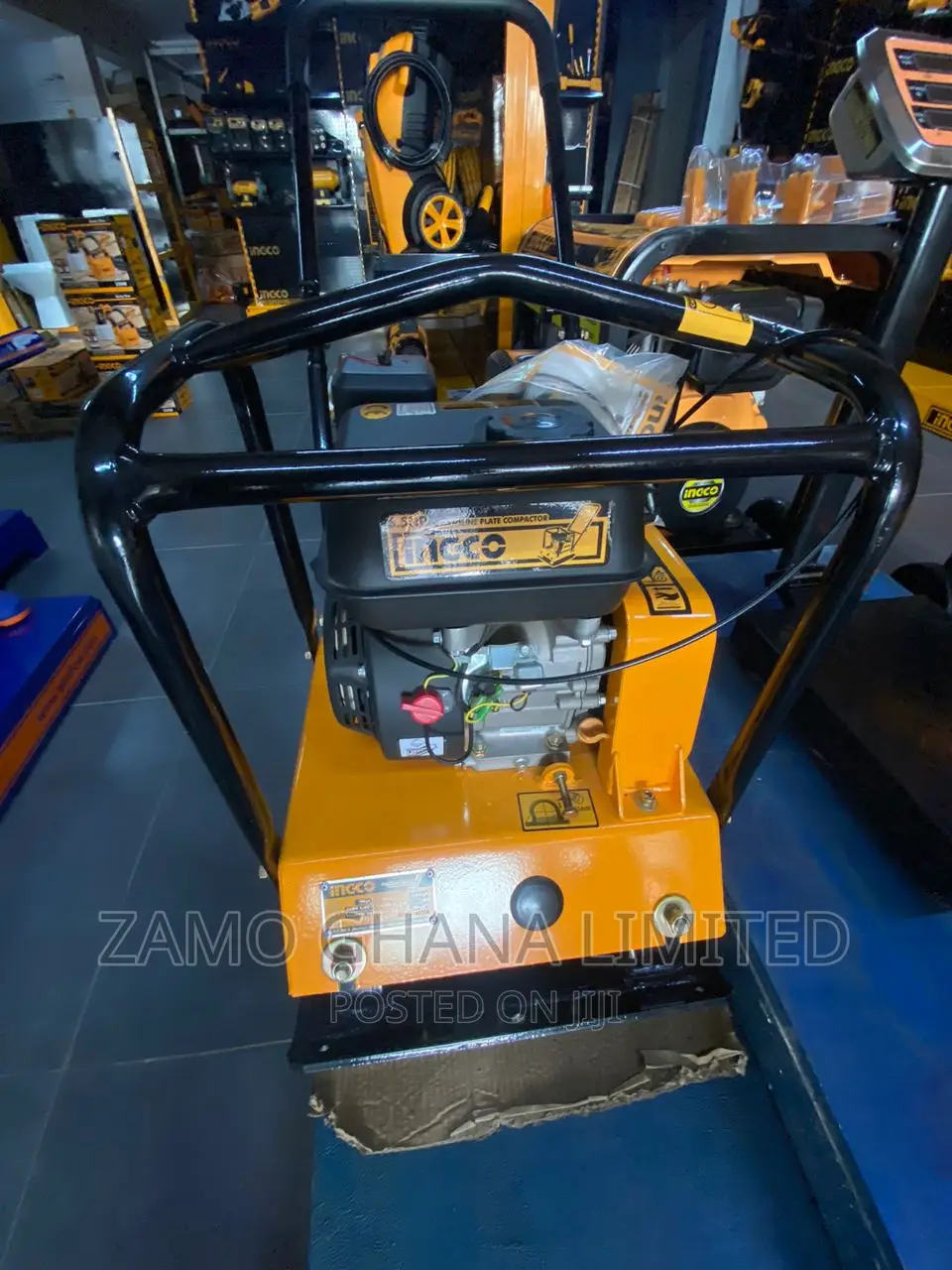 Ingco Gasoline Plate Compactor(6.5hp) # Gcp100-2