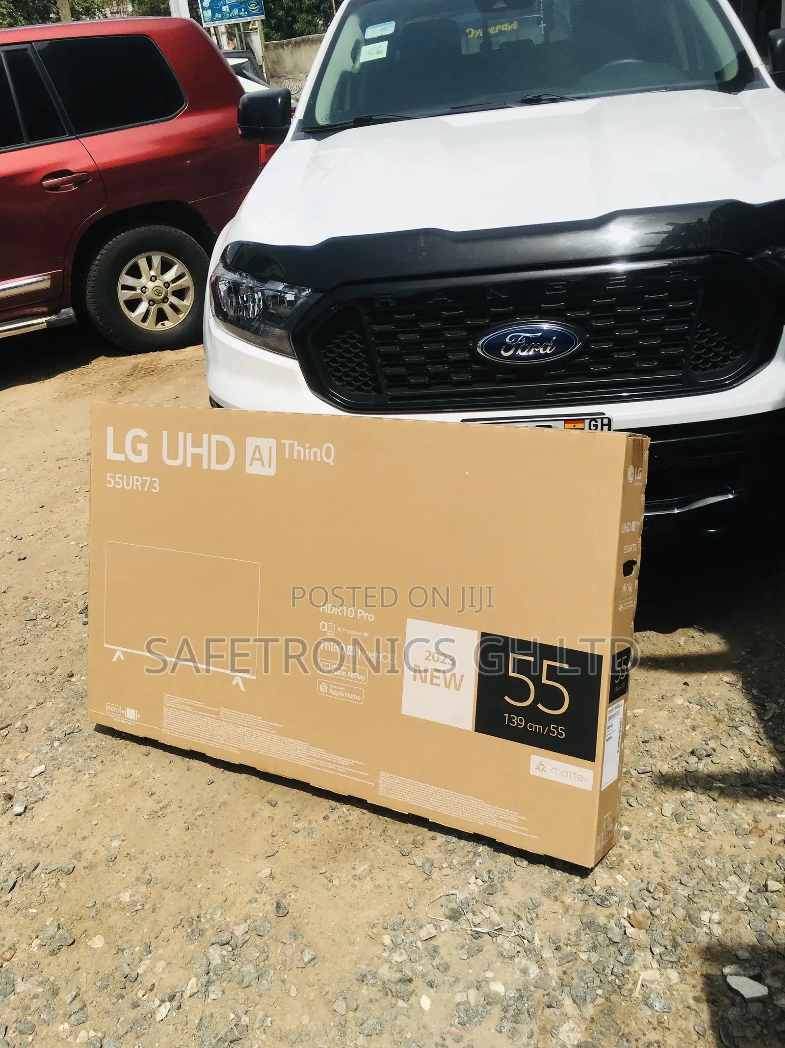 Grab Black 55 Inches Glossy Ur73 Lg Led Smart Uhd Tv
