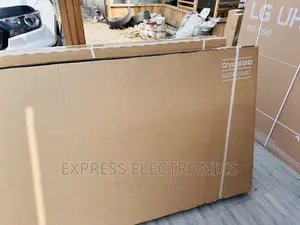 A Glossy Window UHD Smart Samsung 65”Cu8000 Tv
