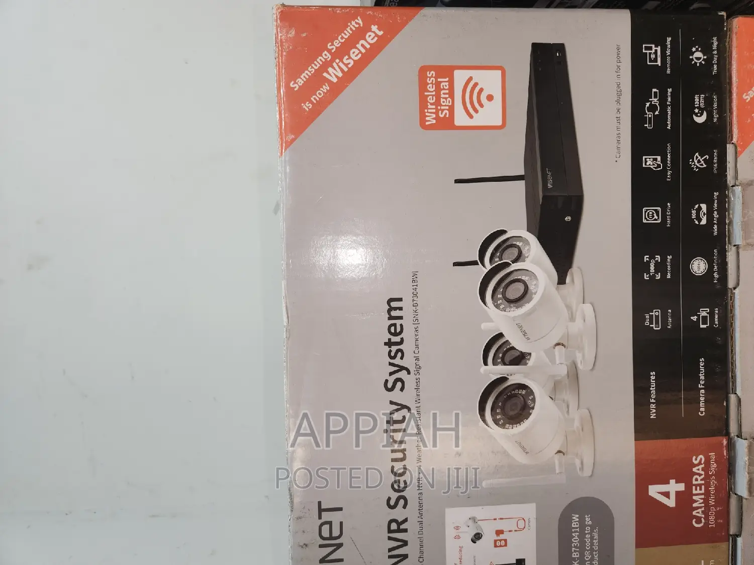 Samsung Wisenet 4channel 1TB Wifi NVR System