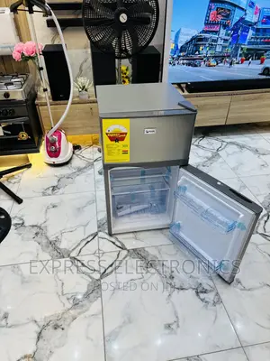 High Performance Pearl 10T Double Door Fridge Grey