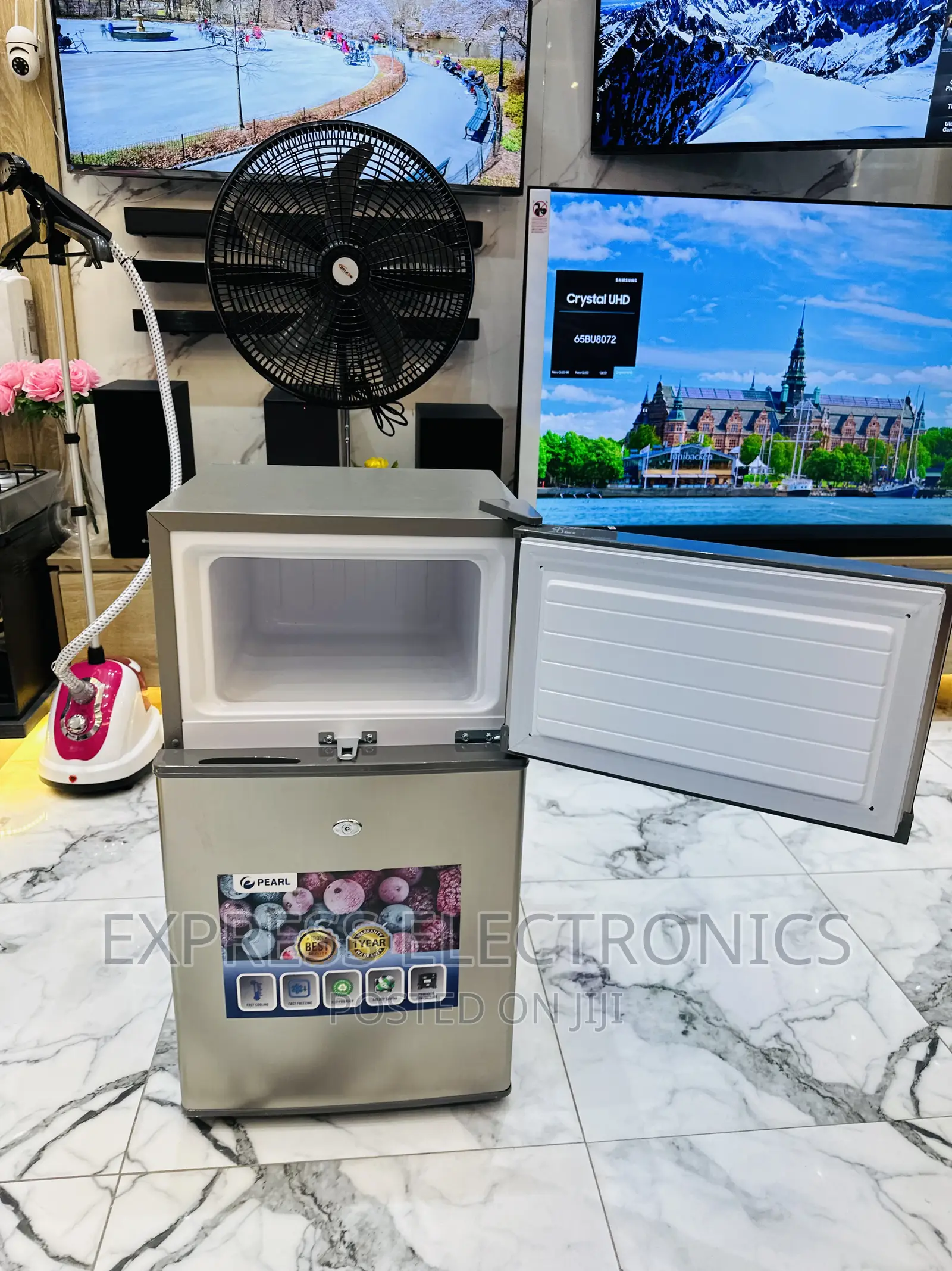 Chill in Style Pearl 10T Double Door Fridge