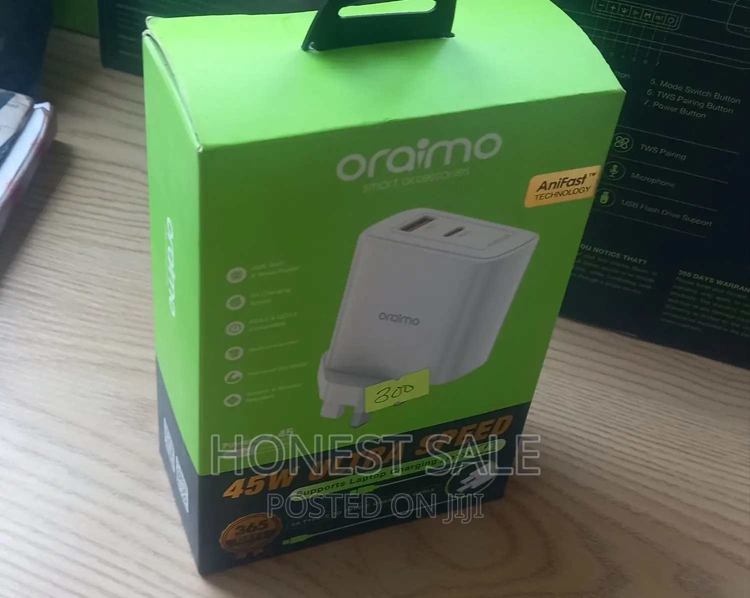 Oraimo Powergan 45W Fast Charger