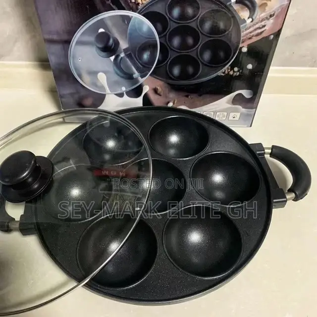 7 Holes Masa/Pancake Non Stick Pan