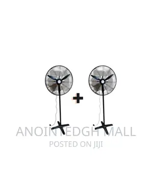 Innova Industrial Standing Fan-30 Inches-Black X 1