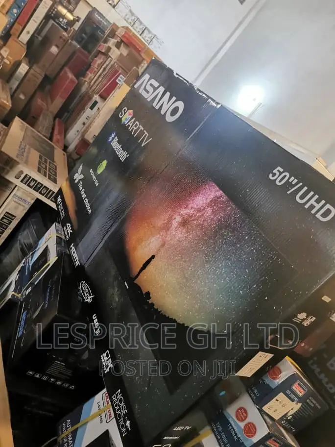 Asano 50” Smart Bluetooth Tv-Clear Images
