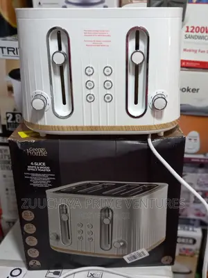 4 Slice George Home White Toaster From Uk 