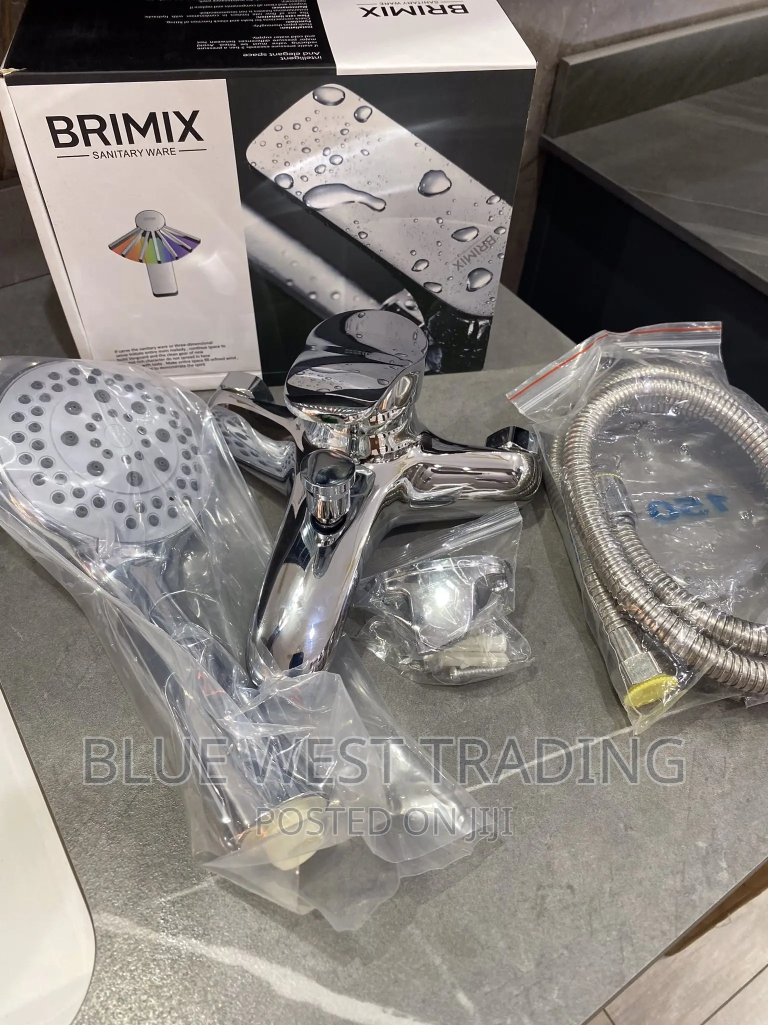 Brimix Bathtub Mixer - Telephone Shower (1063)