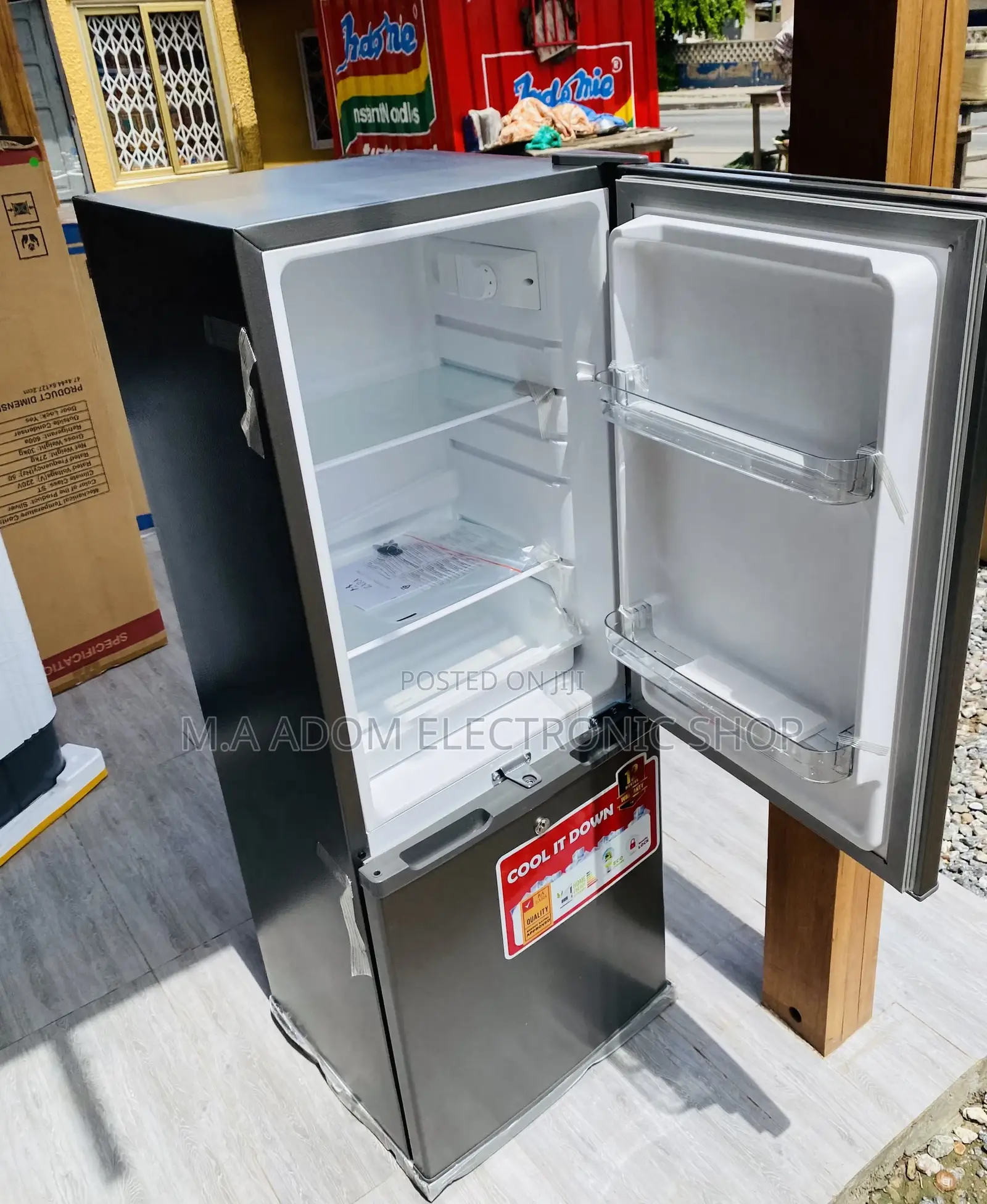 Shop Affordable Zara-180bf Double Door Electric Fridge.