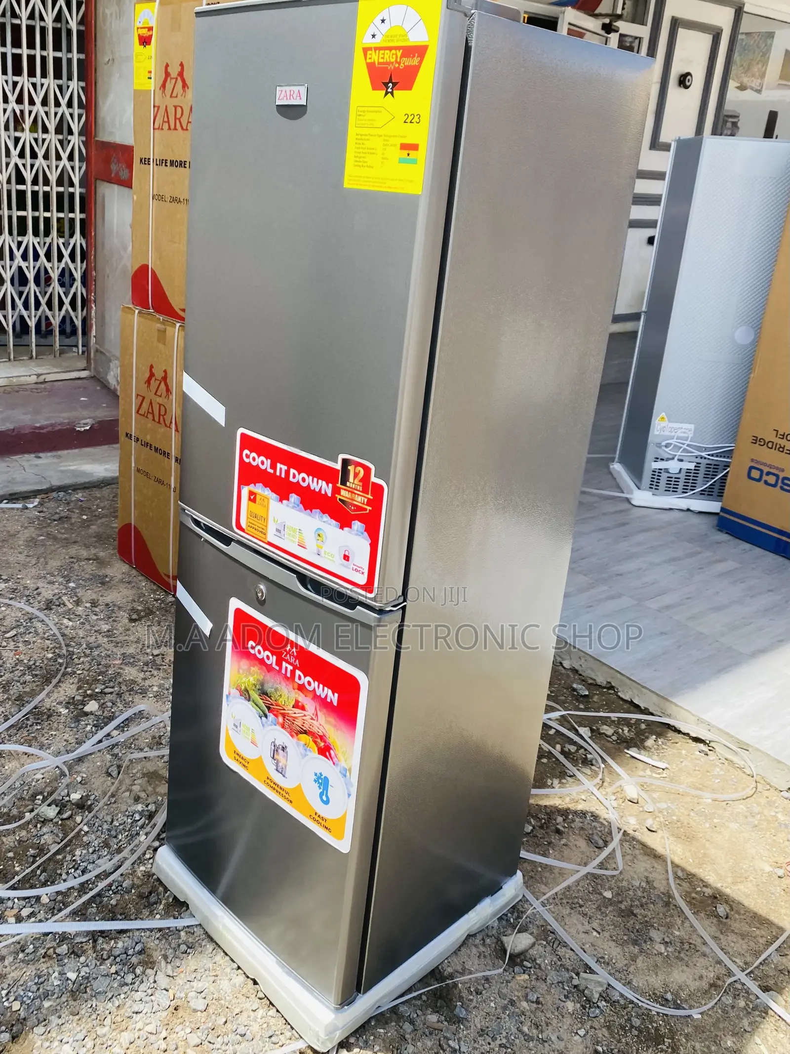 Shop Classic Zara-240bf Bottom Freezer Fridge 