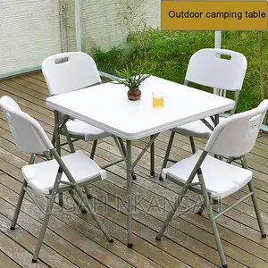4 Sitter Table and 4 Chairs