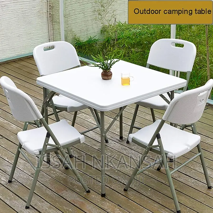 4 Sitter Table and 4 Chairs