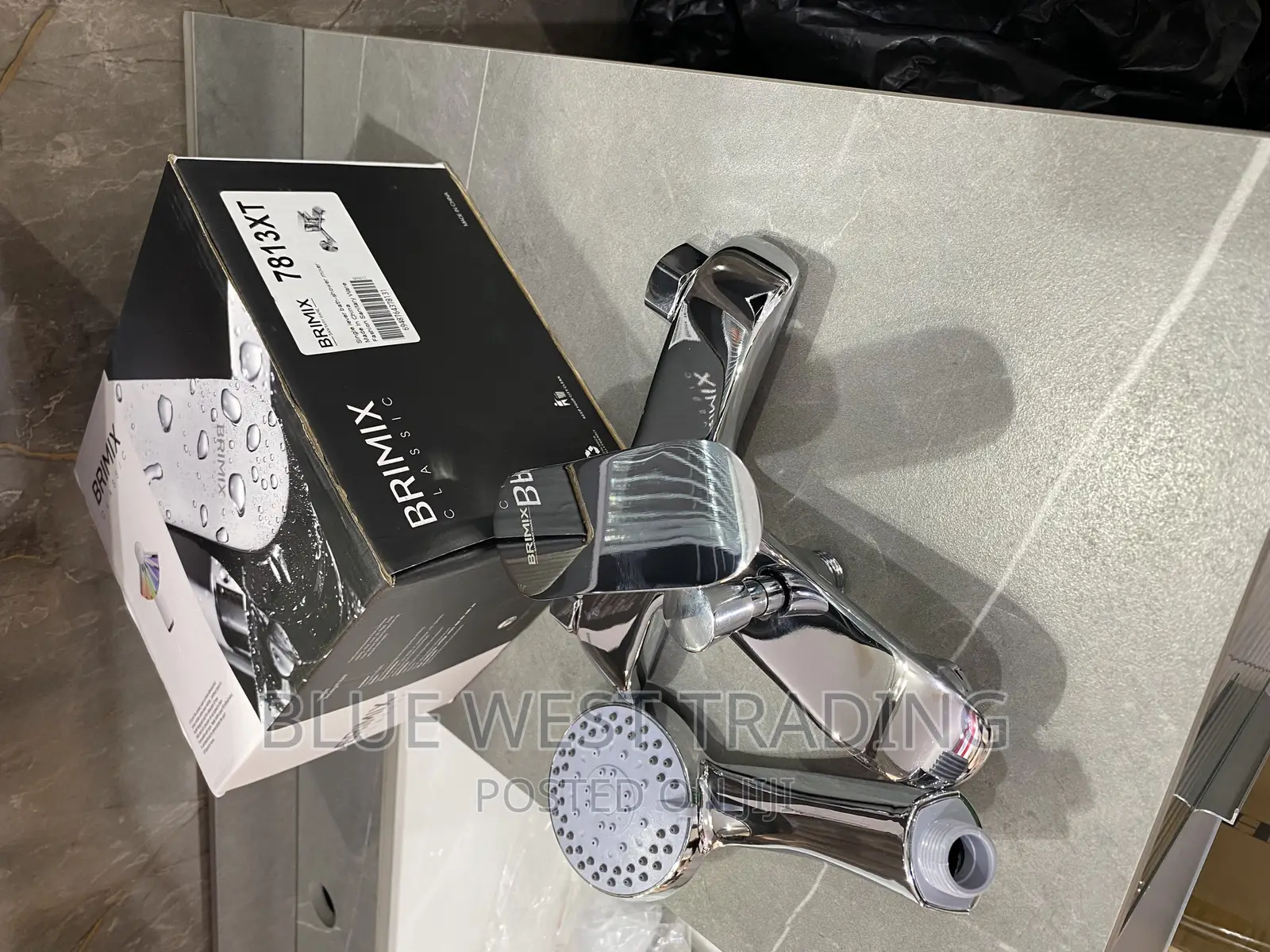 Brimix Bathtub Mixer - Telephone Shower (7813xt)