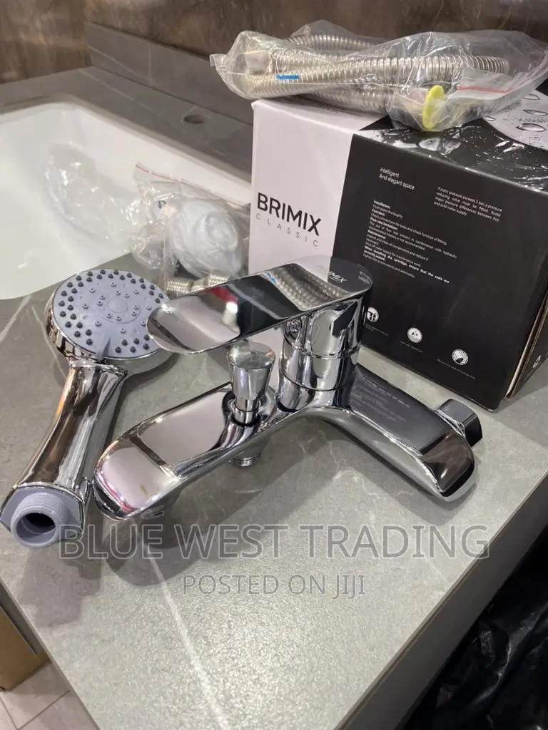 Brimix Bathtub Mixer - Telephone Shower (7813xt)