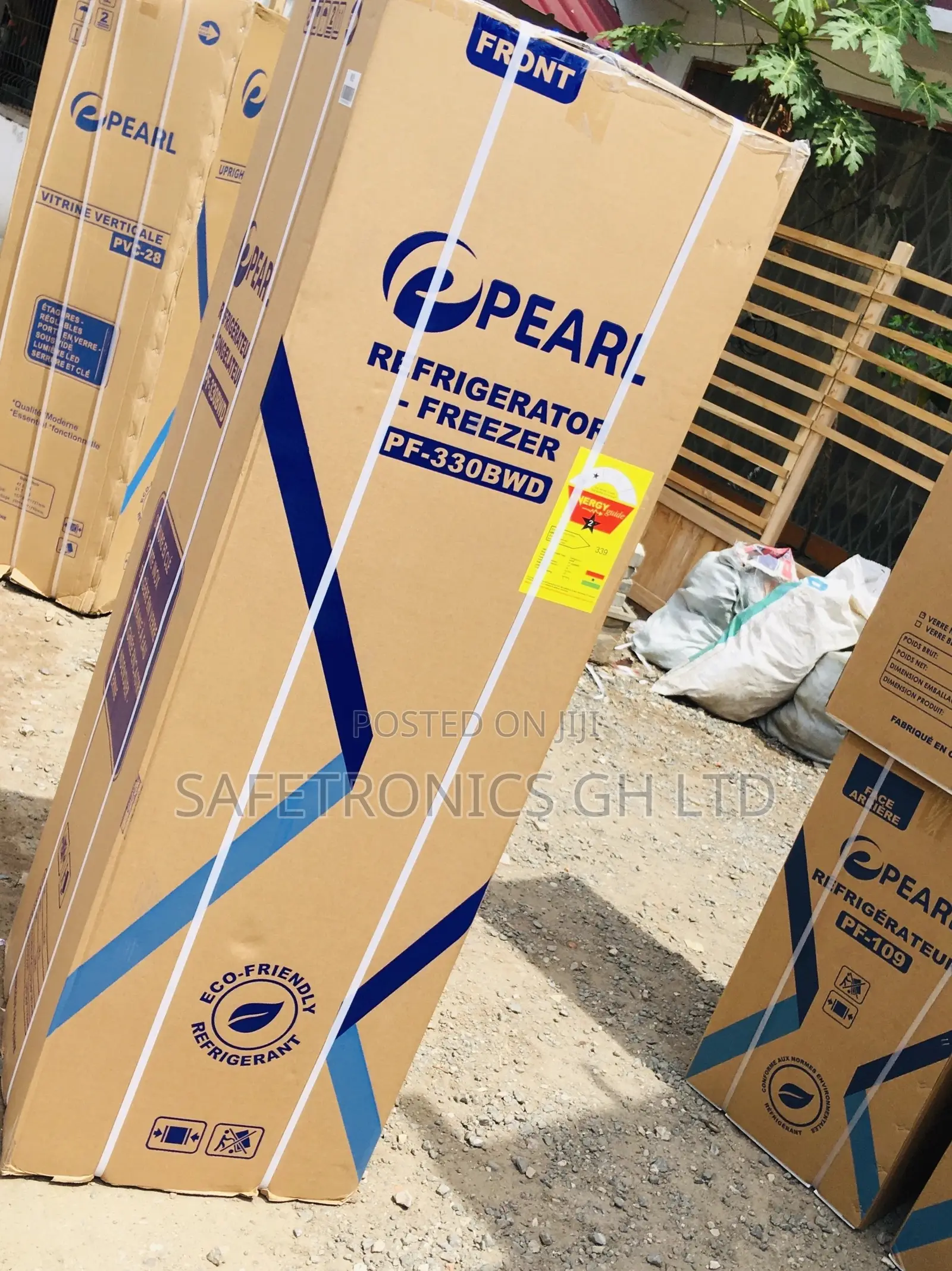 Doubledoor Pearl PF-330BWD 251 Liters Bottomfreezer