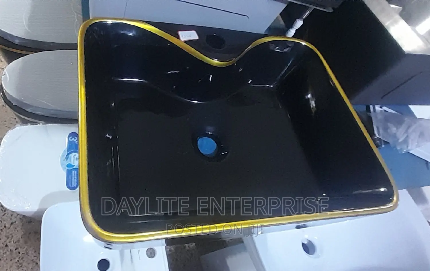 Counter Top Basin Black