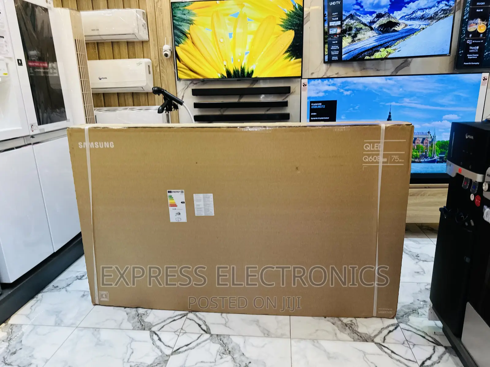 The Mega Marvel QLED Samsung 85”Q60B Tv 