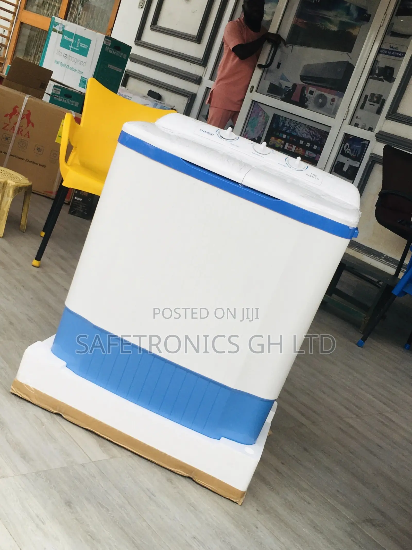 Nasco Reliable Washingmachine Topload 7kg Semiautomatic