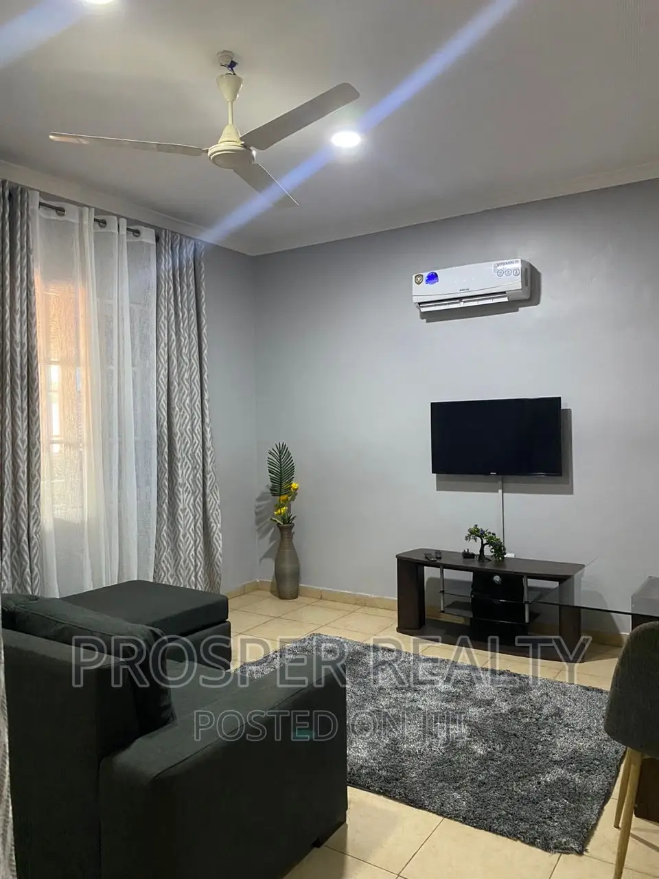 Furnished 1bdrm Apartment in Spintex for rent