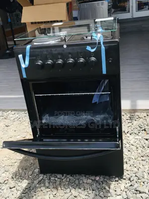 Oven With Grill 2 Gas 2 Electric Volcano 50x50 Cooker Black