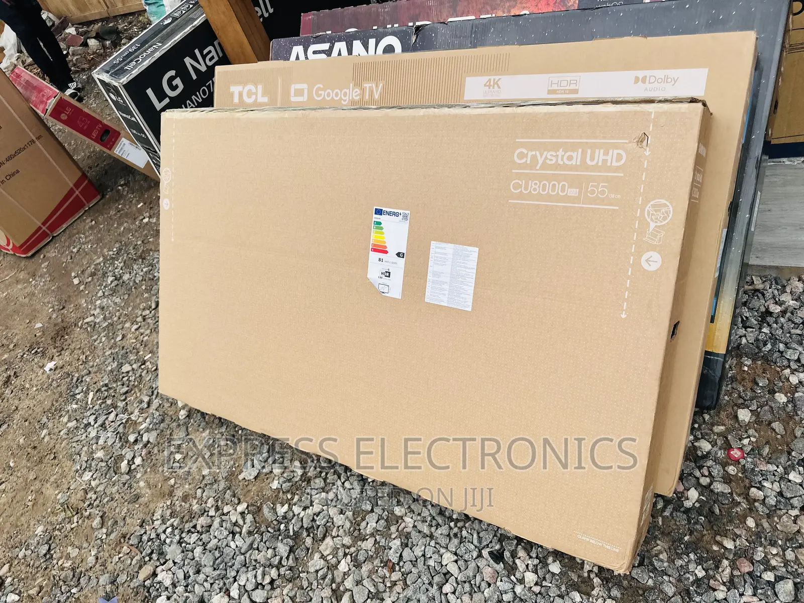 Ultra Modern Slim UHD Smart Samsung 55”Au7000 Tv 