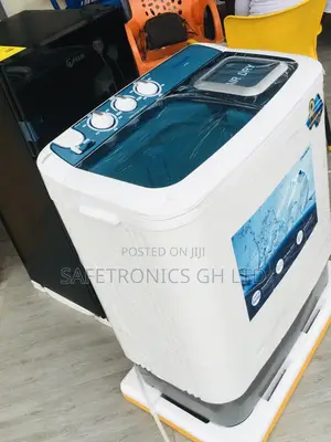 Twintub Washingmachine Topload Semiautomatic Nasco 8kg 